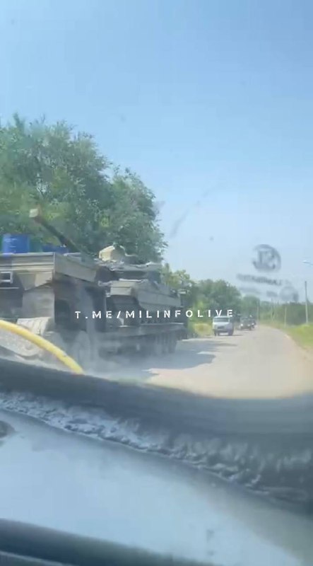 PMC Wagner retirant l'equipament militar de les zones ocupades de la regió de Luhansk