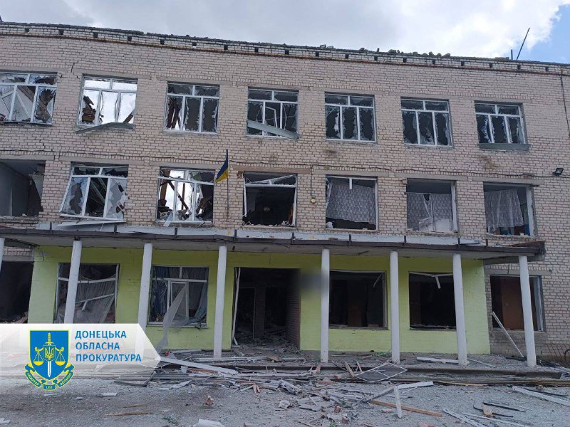 顿涅茨克州谢尔希夫卡村遭俄炮击 造成2人死亡、6人受伤