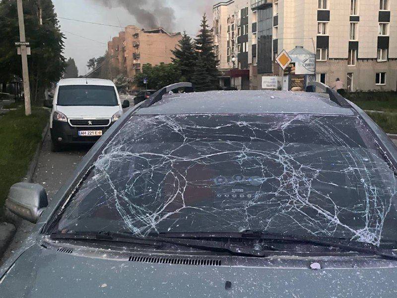 1 osoba zabita, 7 rannych w wyniku rosyjskiego uderzenia rakietowego w Pokrovsk