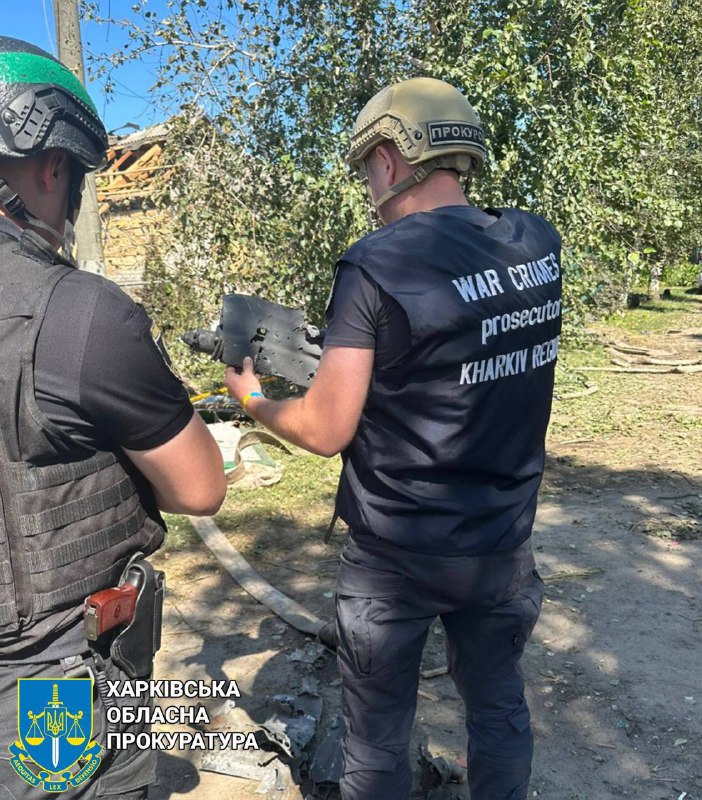 2 person killed, 8 wounded as result of Russian aerial bombardment with guided bombs at Kruhliakivka village of Kharkiv region