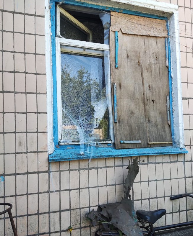 Venäläinen tykistö pommitti Khreschenivkan kylää Hersonin alueella
