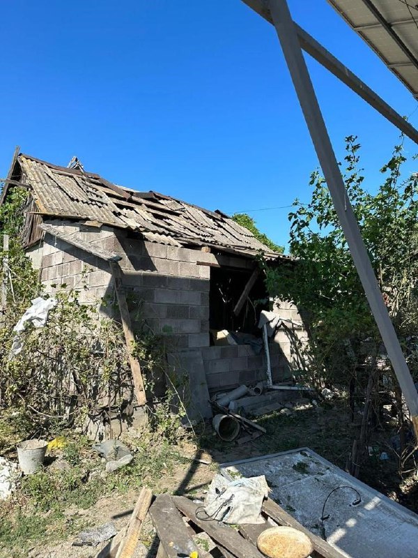 1 blessé et dégâts matériels importants à la suite des bombardements russes à Nikopol