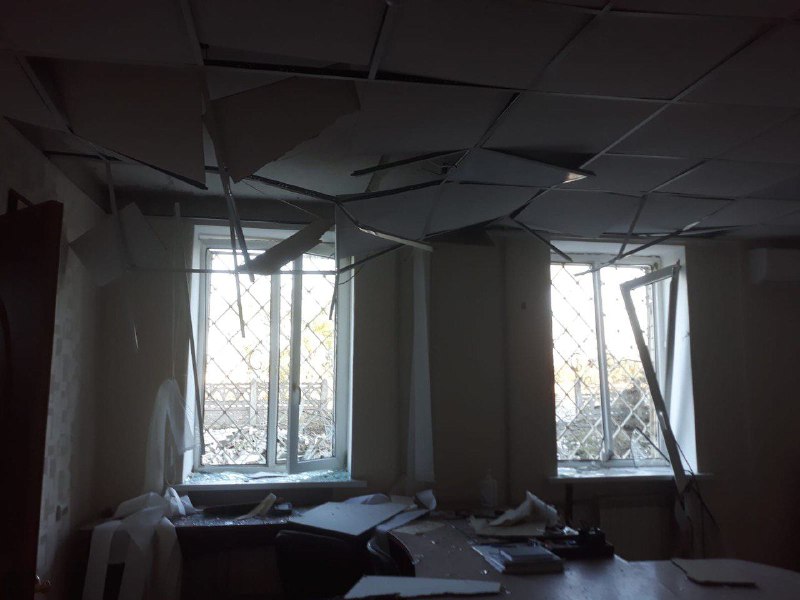 Rusijos aviacija per naktį numetė bombas Beryslavo rajone ir padarė didelę žalą, įskaitant ligoninę