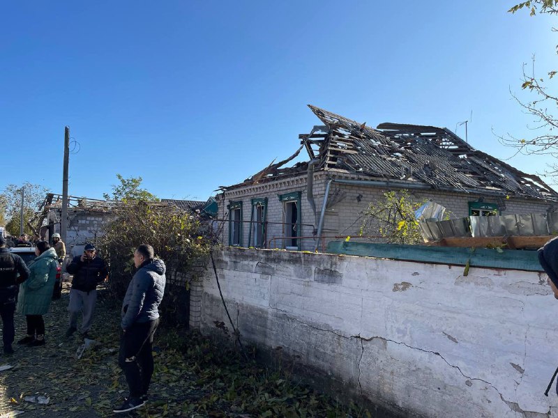 W wyniku rosyjskiego ataku rakietowego we wsi Obuchówka zginęła 1 osoba