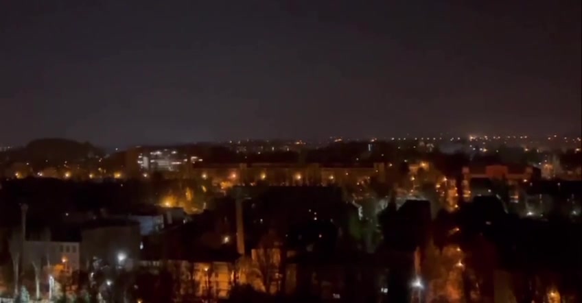 Explosioner rapporterades i Donetsk