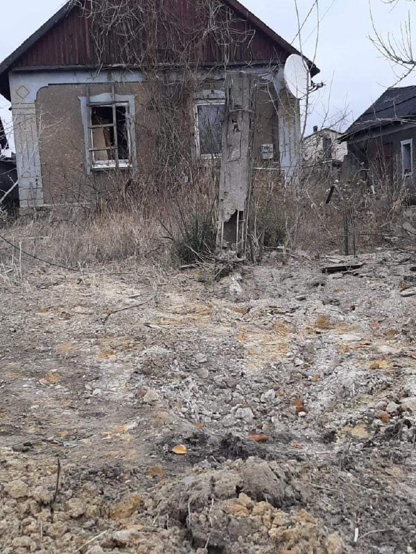 الدمار في كوركاخيفكا نتيجة القصف