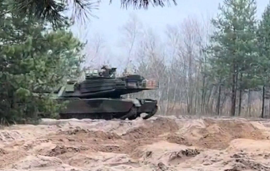 Foto: M1A1 Abrams em serviços ucranianos