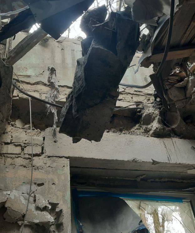 تم الإبلاغ عن هجوم صاروخي على المستشفى العسكري في توكماك