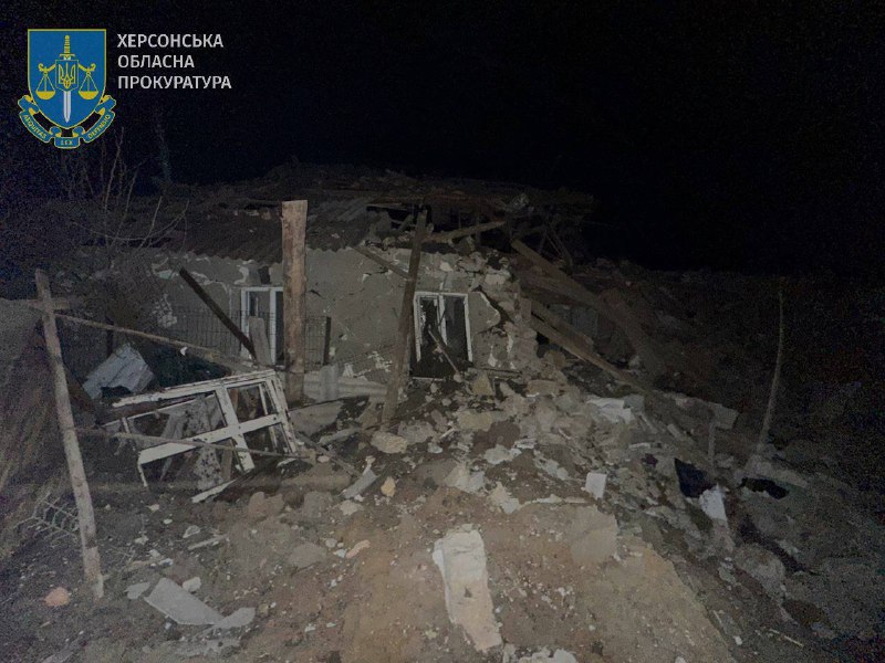 1 човек е загинал в резултат на руски ракетен удар със С-300 по село Миролюбовка, Херсонска област