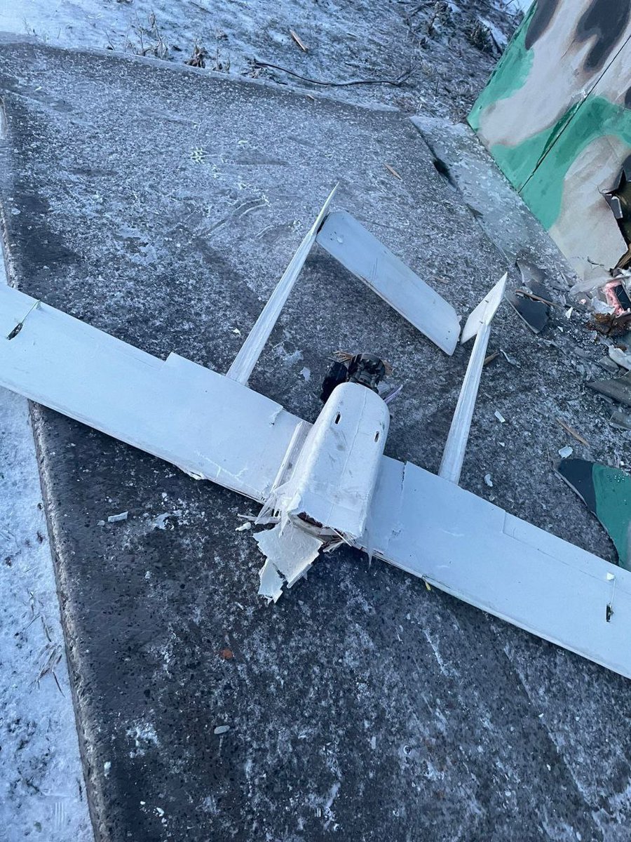 Een Oekraïense drone werd neergeschoten op de vliegbasis Morozovsk in de regio Rostov