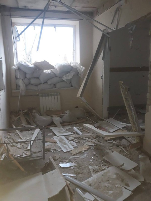 Drones russos atacaram instalações médicas em Beryslav, na região de Kherson