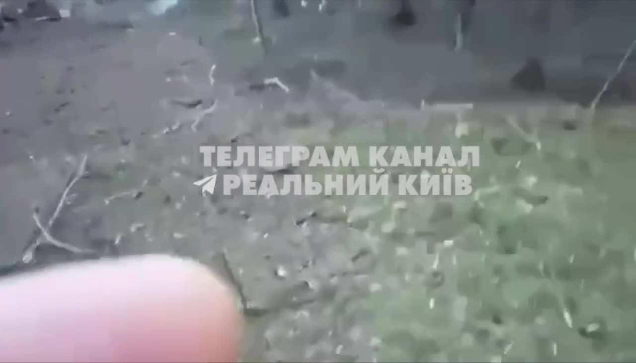Míssil atingido no pátio de uma casa residencial em Vyshneve