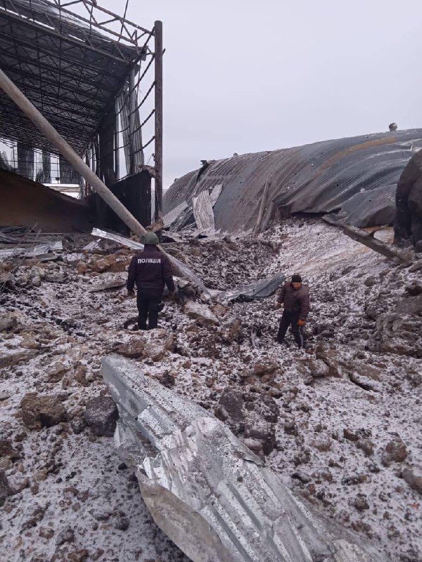 A aviação russa destruiu armazéns de grãos em Vovchansk com bombas guiadas