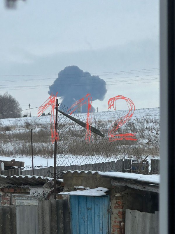 Il-76 russo con 63 persone a bordo si è schiantato nella regione di Belgorod, nessun sopravvissuto