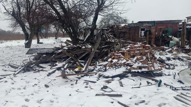 Последният останал цивилен в село Степок в Сумска област е убит в резултат на руски обстрел