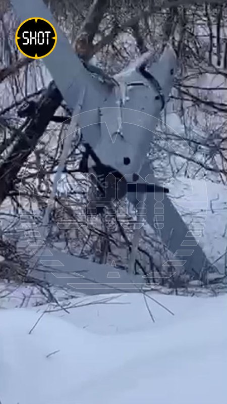 Neďaleko dediny Kluchischi v regióne Nižný Novgorod našli dron zachytený prostriedkami elektronického boja.