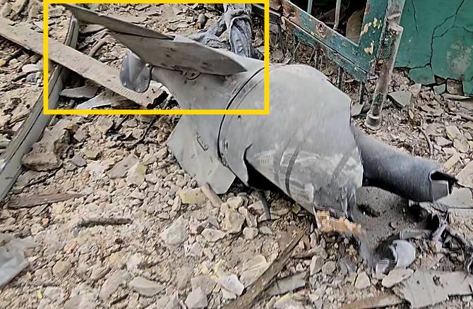 Navođena zračna bomba bačena na Kherson 2. veljače identificirana kao Grom-E1