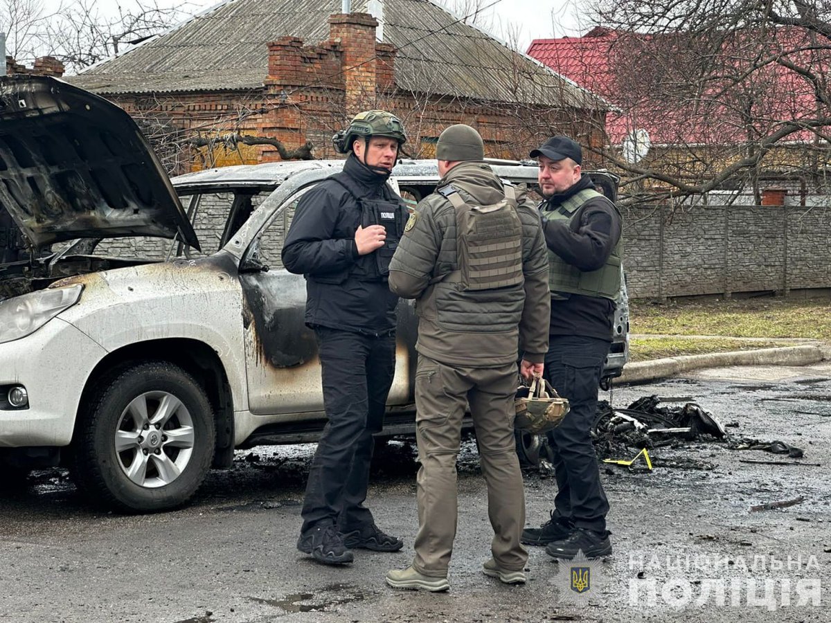 Deputado do prefeito de Nikopol foi morto a tiros em seu veículo esta manhã, possível motivação criminosa