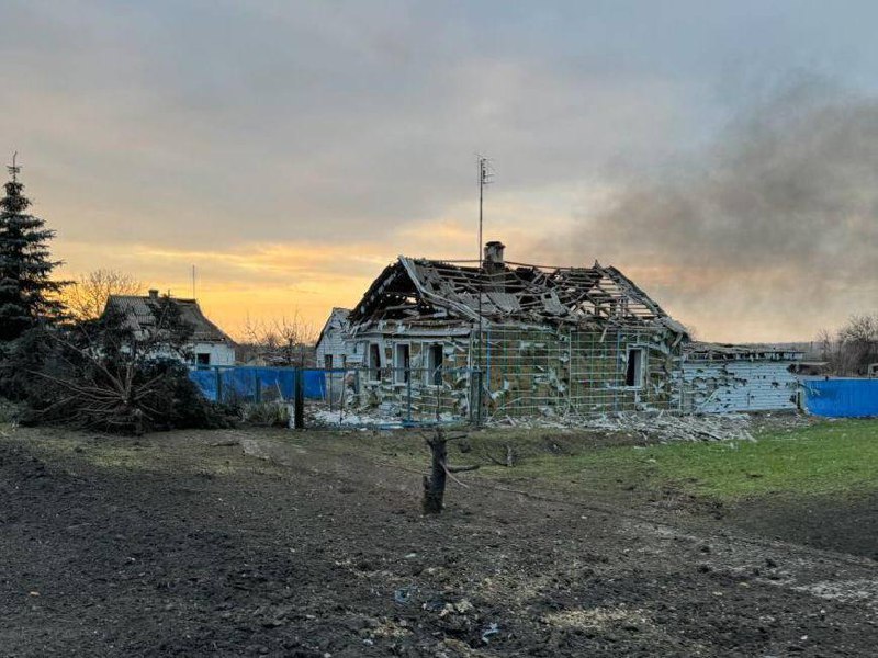 1 osoba zginęła, 9 zostało rannych w wyniku rosyjskiego ostrzału Kostyantynopilska w obwodzie donieckim przez MLRS Uragan