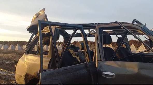 Pri útoku bezpilotného lietadla zahynuli 3 robotníci, ktorí stavali obranné línie pri obci Počaevo v regióne Belgorod