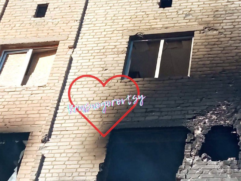 Oštećenja u Krasnohorivki kao rezultat ruskog granatiranja