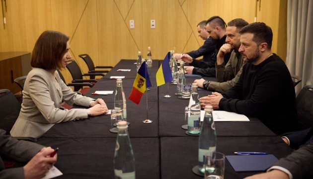 Il presidente Zelenskyj ha discusso con il presidente Sandu della situazione in Transnistria