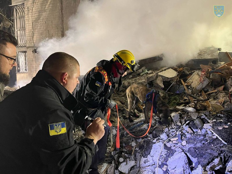 W wyniku ataku rosyjskiego drona na dom mieszkalny w Odessie zginęła 1 osoba, 7 zostało rannych