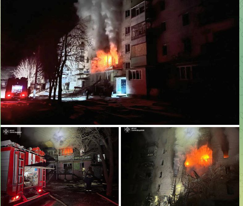 Руската авиация е хвърлила авиационна управляема бомба върху жилищна сграда в Купянск