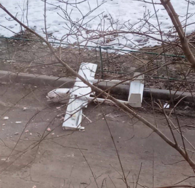 Danos em Voronezh como resultado de ataque de drones