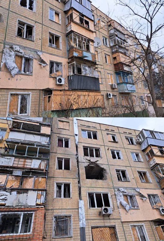 Cinco pessoas ficaram feridas em consequência de bombardeamento russo em Nikopol