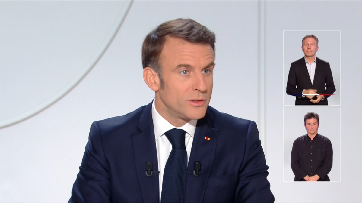 Emmanuel Macron oordeelt dat de veiligheid van Europa en de Fransen op het spel staat in Oekraïne