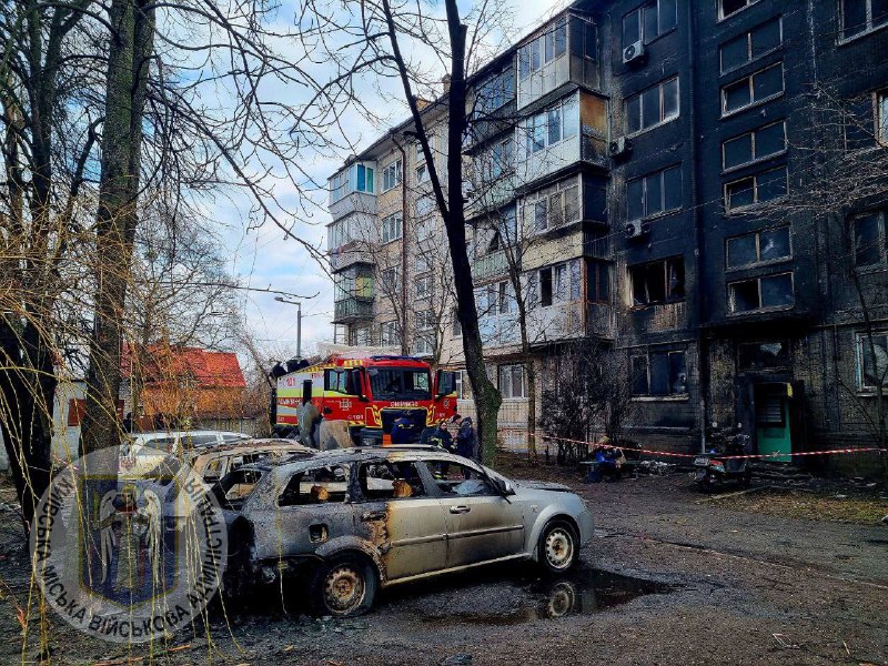 Twaalf mensen raakten gewond in Kyiv als gevolg van Russische raketaanvallen