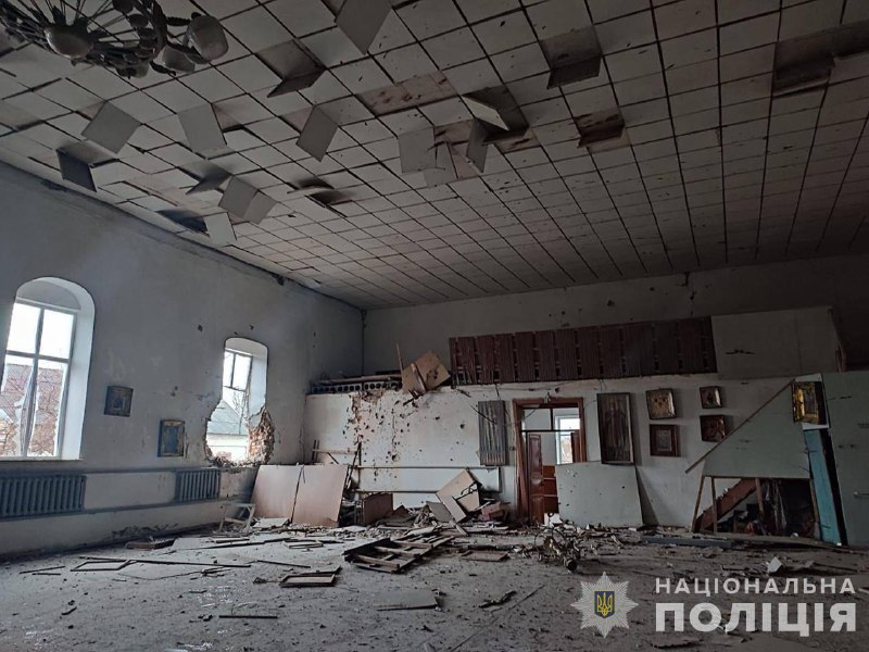 L'esercito russo ha bombardato il distretto di Nikopol