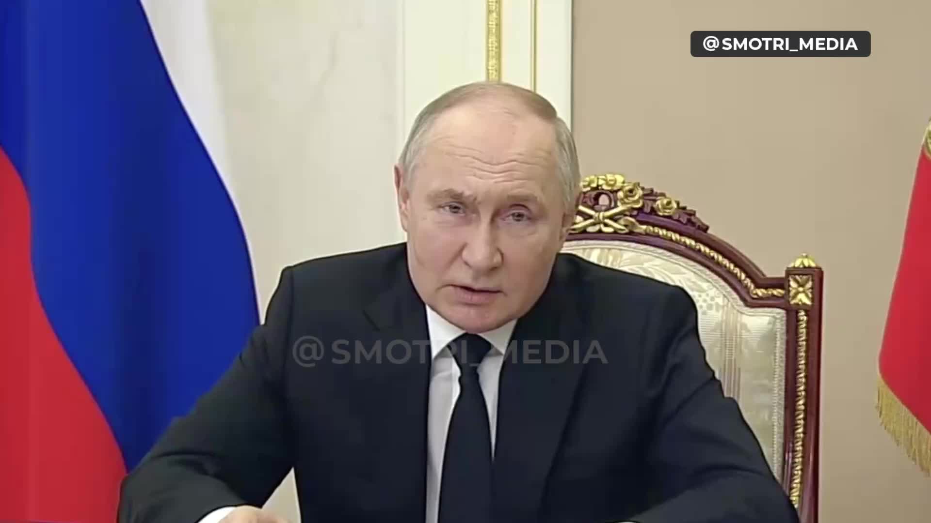 Putin: é preciso responder à questão de por que os militantes tentaram partir para a Ucrânia depois de cometerem um crime em Crocus, e quem os esperava lá