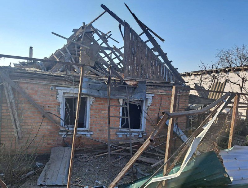 निकोपोल में रूसी तोपखाने की गोलाबारी के परिणामस्वरूप 1 व्यक्ति की मौत हो गई