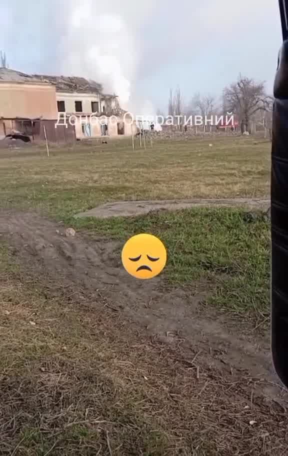 L'esercito russo ha bombardato Hirnyk della regione di Donetsk