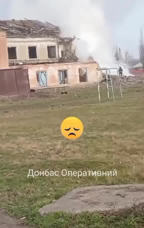 Руската армия обстреля Хирник в Донецка област