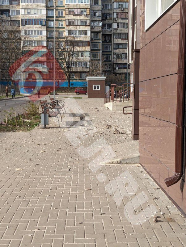 Щети в Белгород в резултат на обстрел