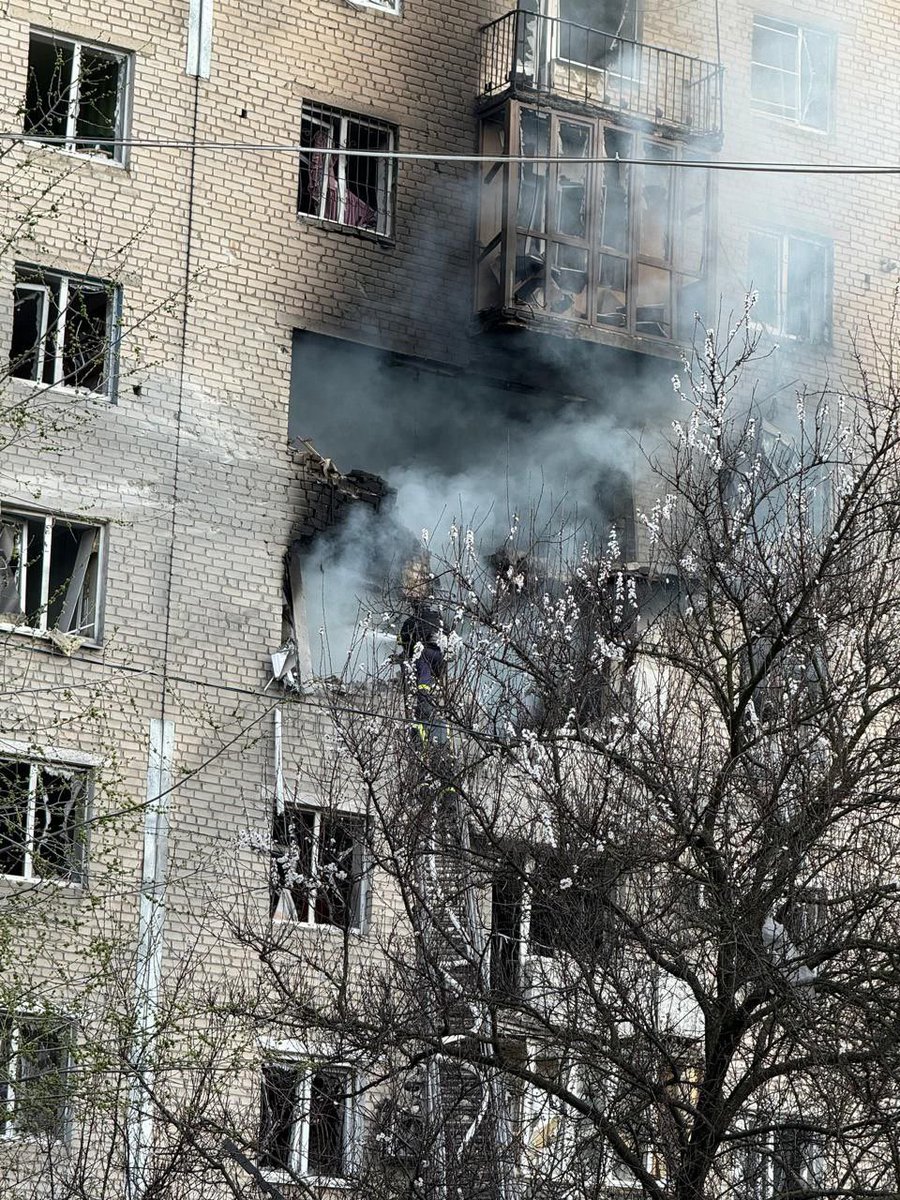 Zranený v dôsledku ruského bombardovania v Selydove v Doneckej oblasti