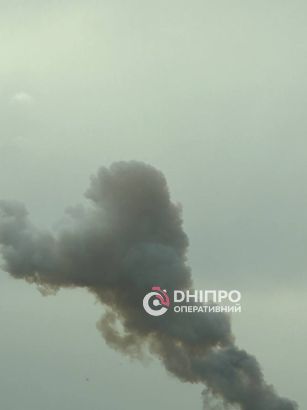 Er werden explosies gemeld in Dnipro
