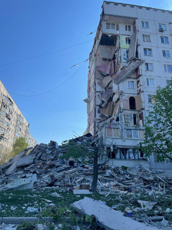 俄罗斯袭击哈尔科夫州沃夫昌斯克，造成 1 人死亡，1 人受伤