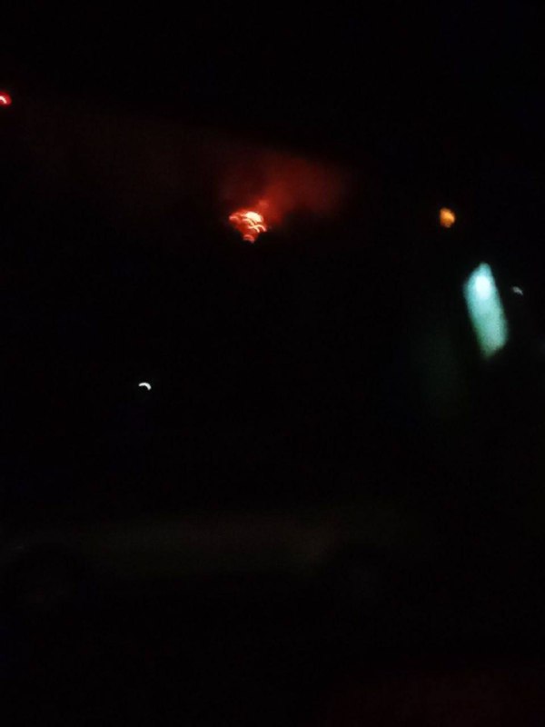 Brand bij de raffinaderij in Ryazan als gevolg van een drone-aanval