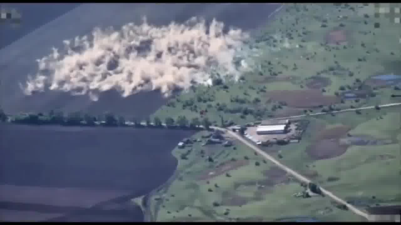 俄罗斯占领区卢甘斯克地区射击场发生导弹袭击