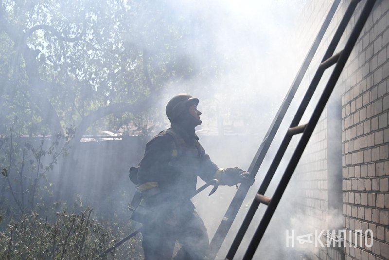 Razaranje kao rezultat ruskog zračnog napada na Kharkiv