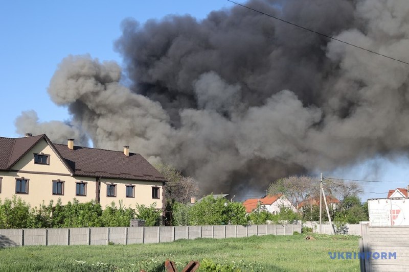 6 جرحى نتيجة قصف صاروخي روسي على المؤسسة في خاركيف