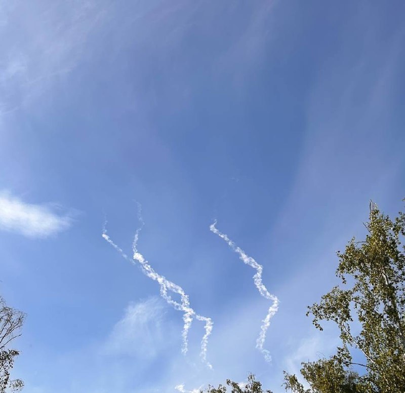 Lanzamientos de misiles desde Belgorod