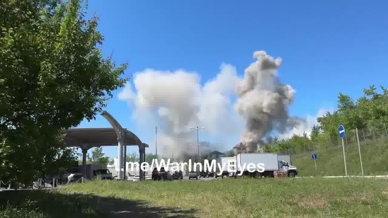 Es van registrar grans explosions a Donetsk