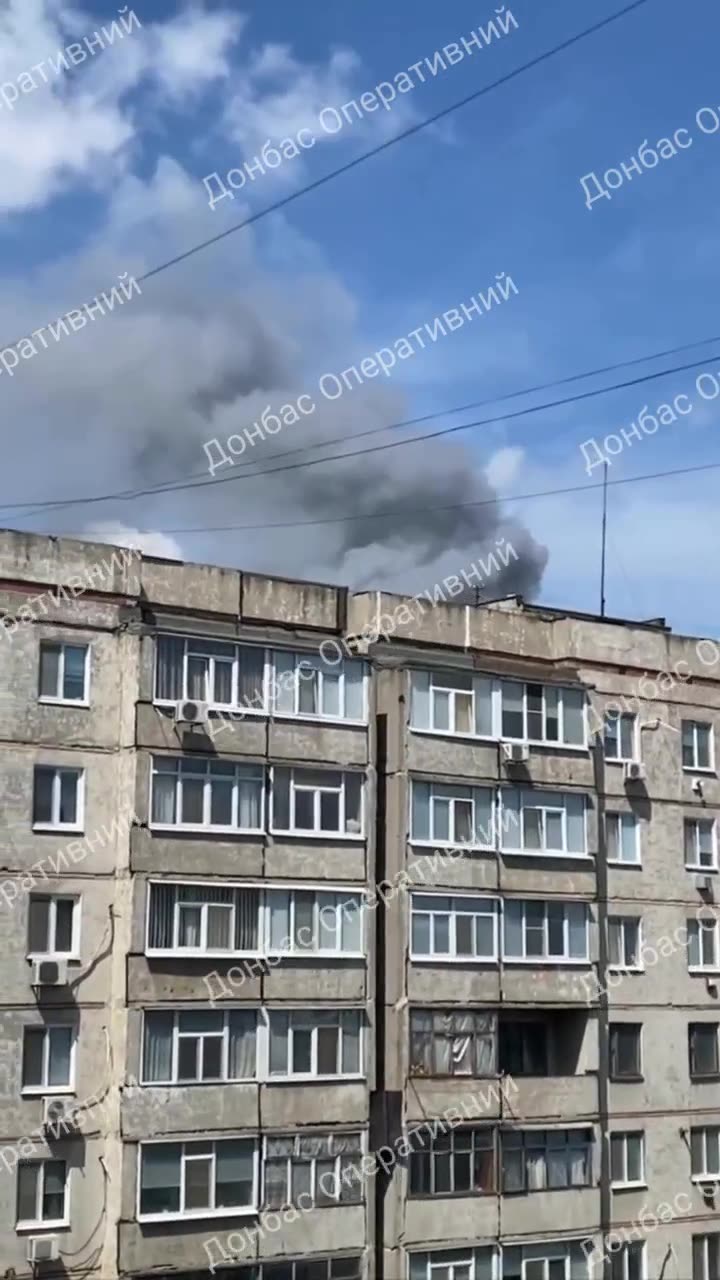 Se informa de un ataque con misiles contra un depósito de municiones en Sorokyne (Krasnodon) en la parte ocupada de la región de Lugansk