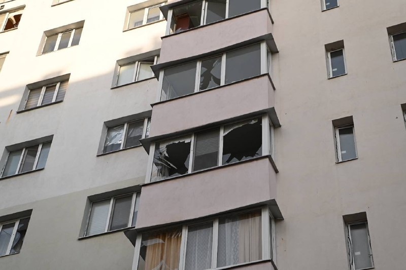 В результате обстрела Белгорода ночью ранен 1 человек