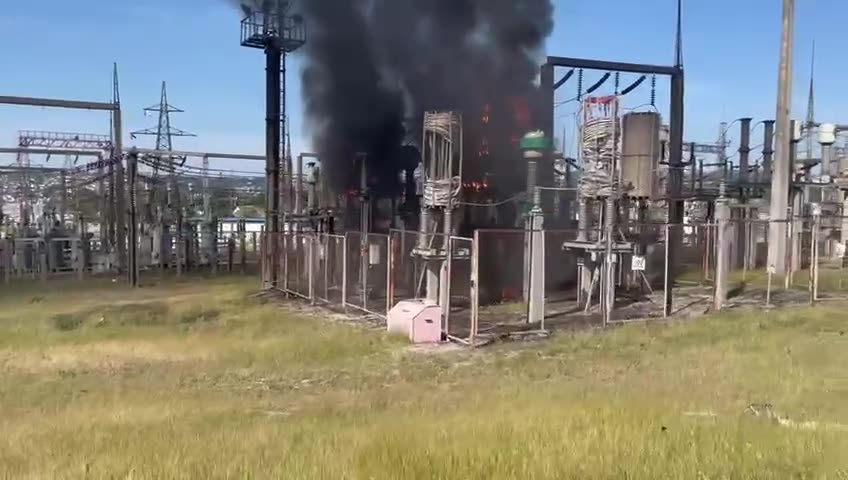 26 thousand people were left without electricity in Novorossiysk after a fire at a substation - mayor